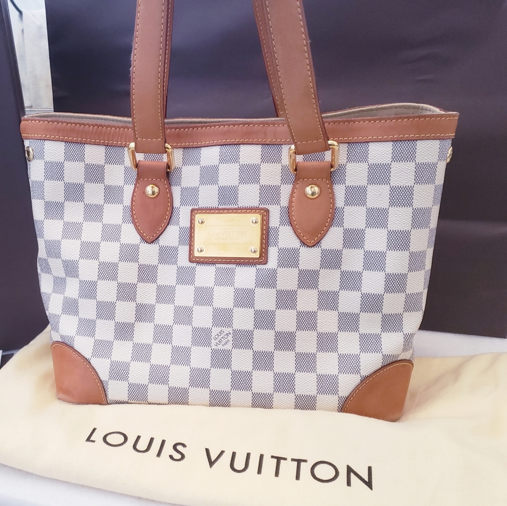 Louis Vuitton Hampstead PM Damier Azur